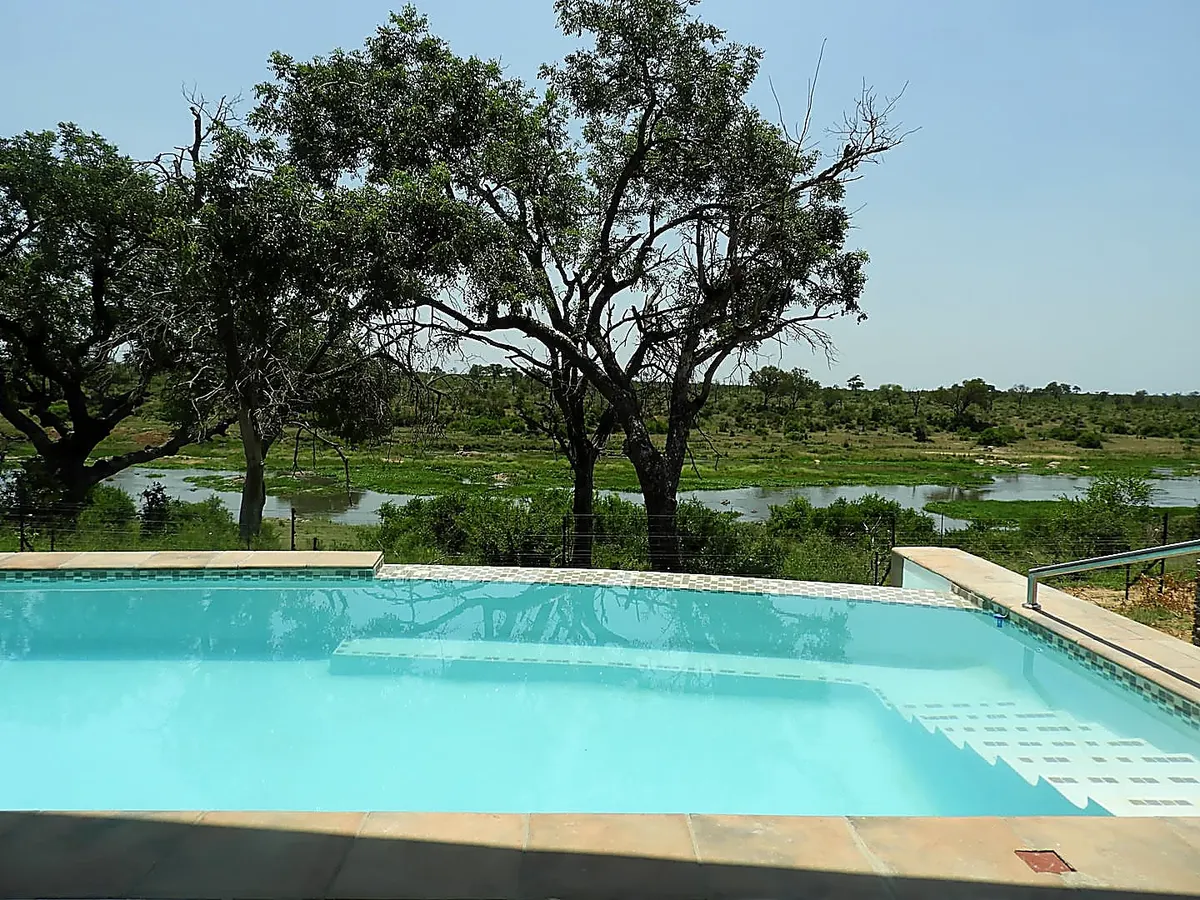 View from the pool deck over the Crocodile River